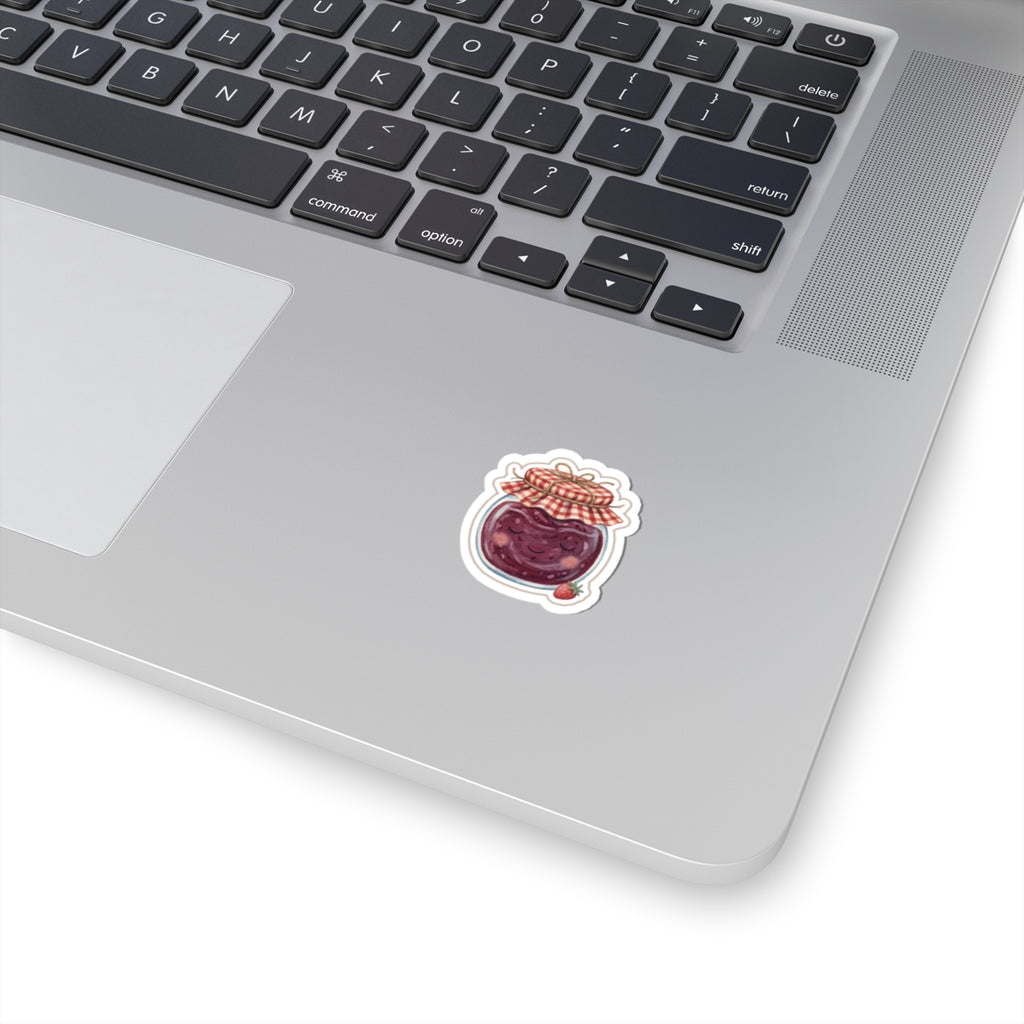 Jam Jar Kiss-Cut Sticker