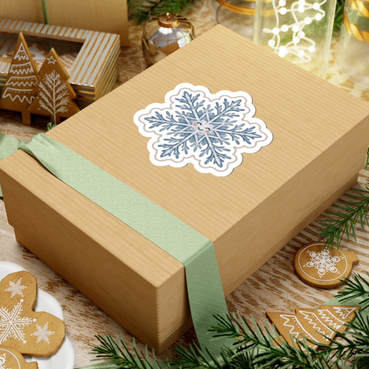 Snowflake Kiss-Cut Sticker