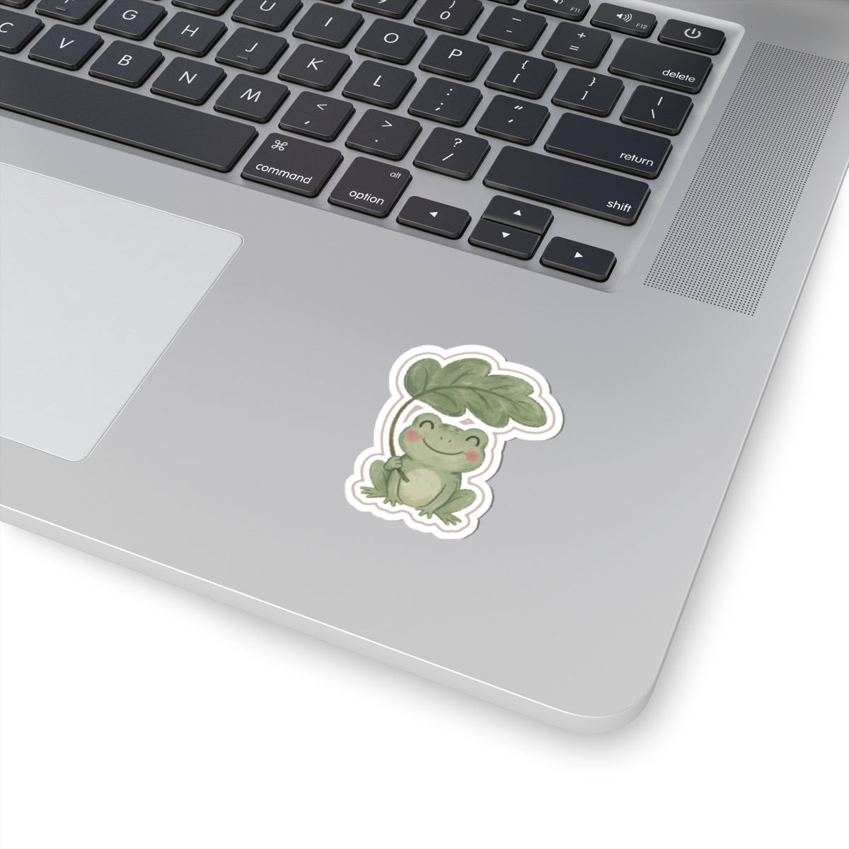Garden Frog Kiss-Cut Sticker