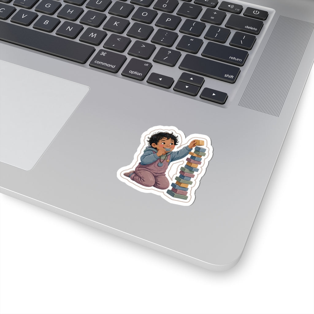 Chew Blocks Kiss-Cut Sticker