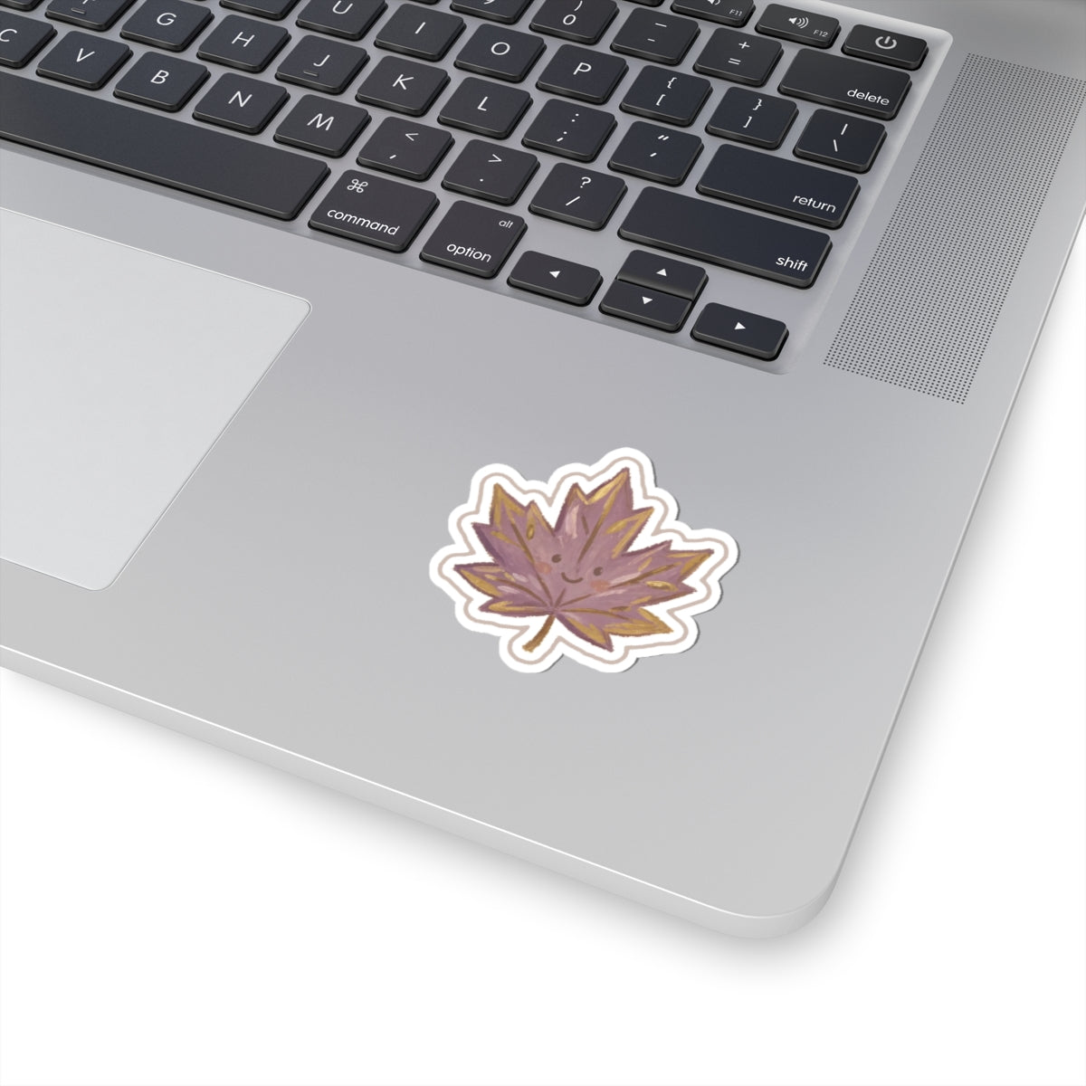 Autumn Leaf Kiss-Cut Sticker