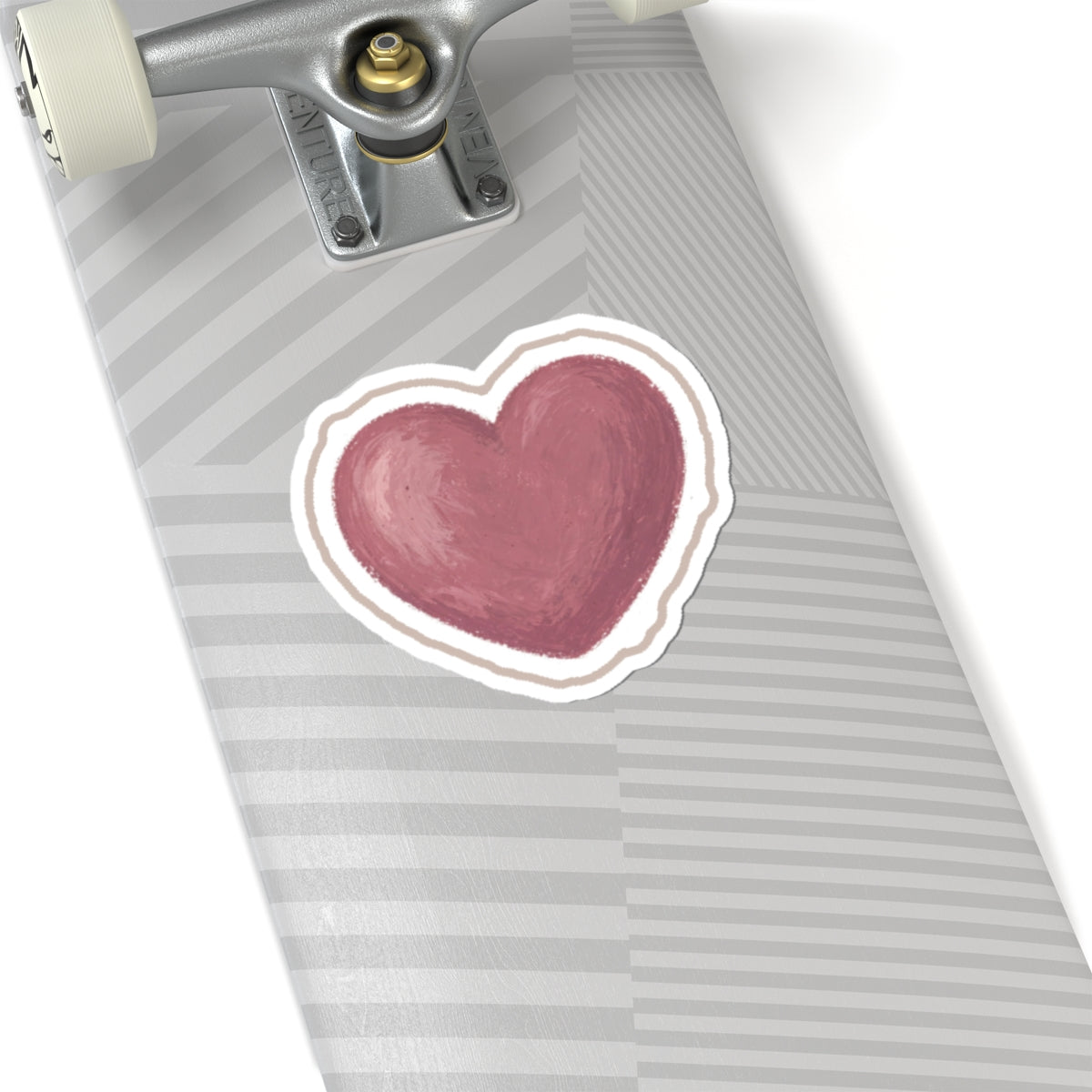 Heart Kiss-Cut Sticker