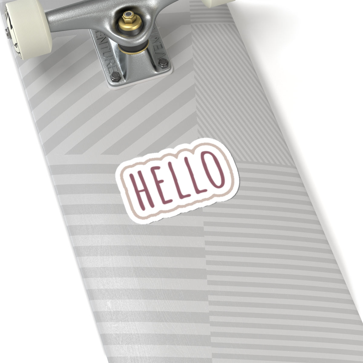 Hello Word Kiss-Cut Sticker
