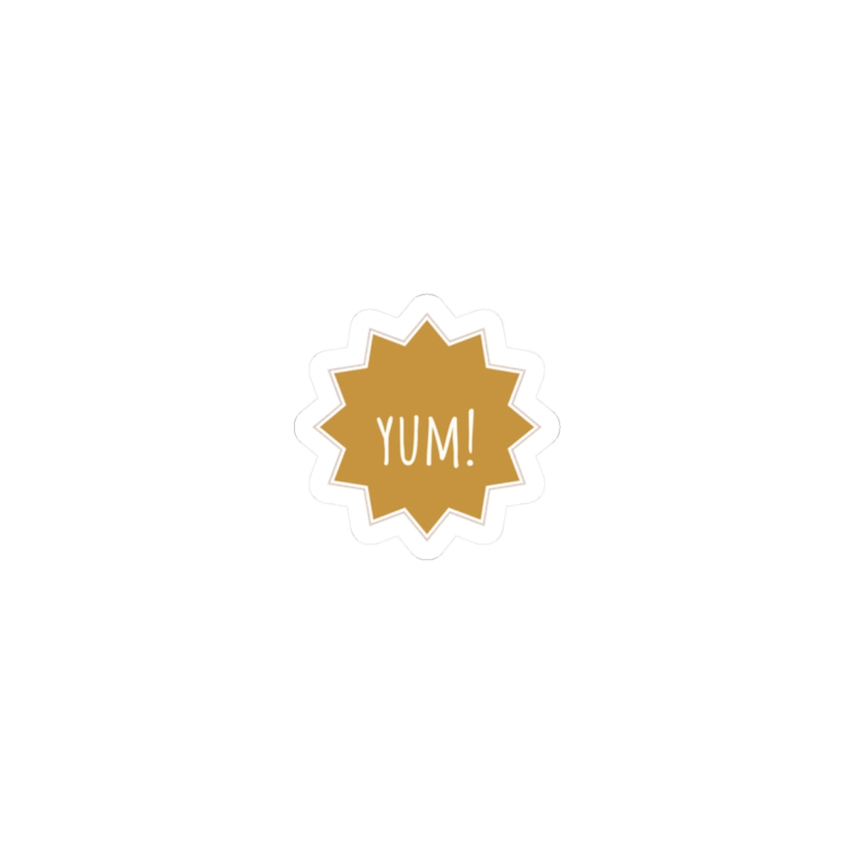 Yum Star Kiss-Cut Sticker