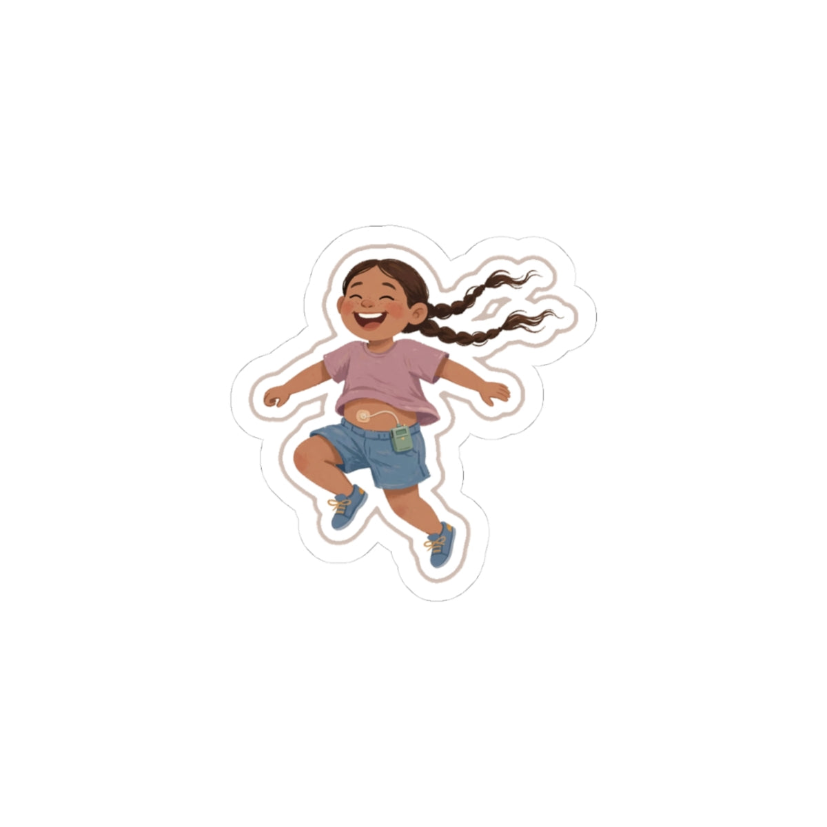 Pump Skip Kiss-Cut Sticker