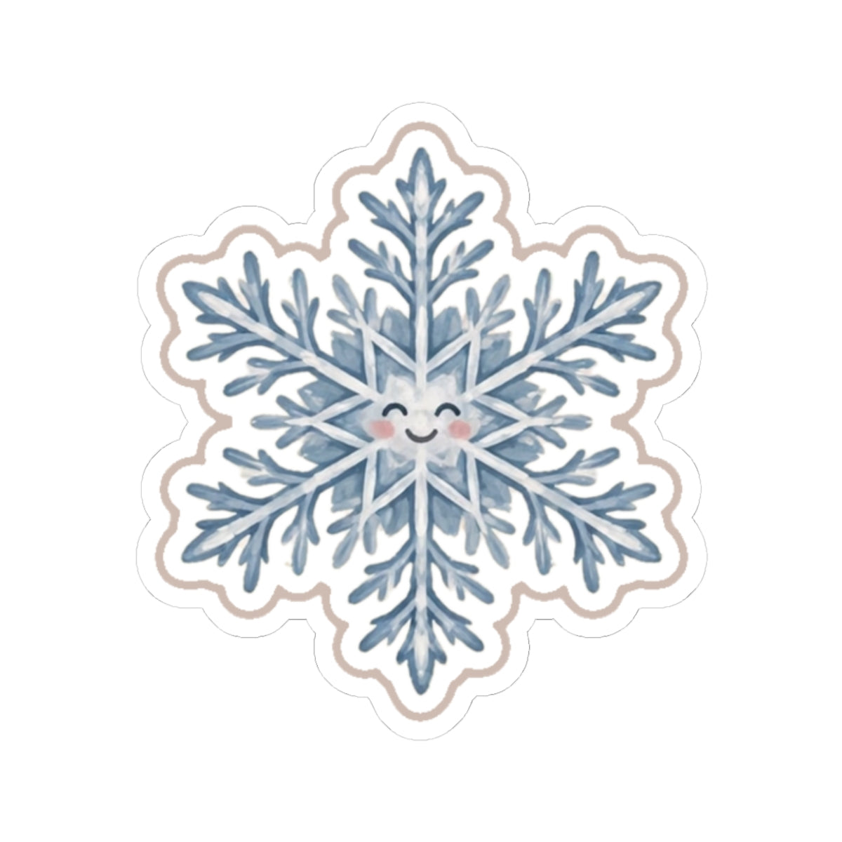 Snowflake Kiss-Cut Sticker