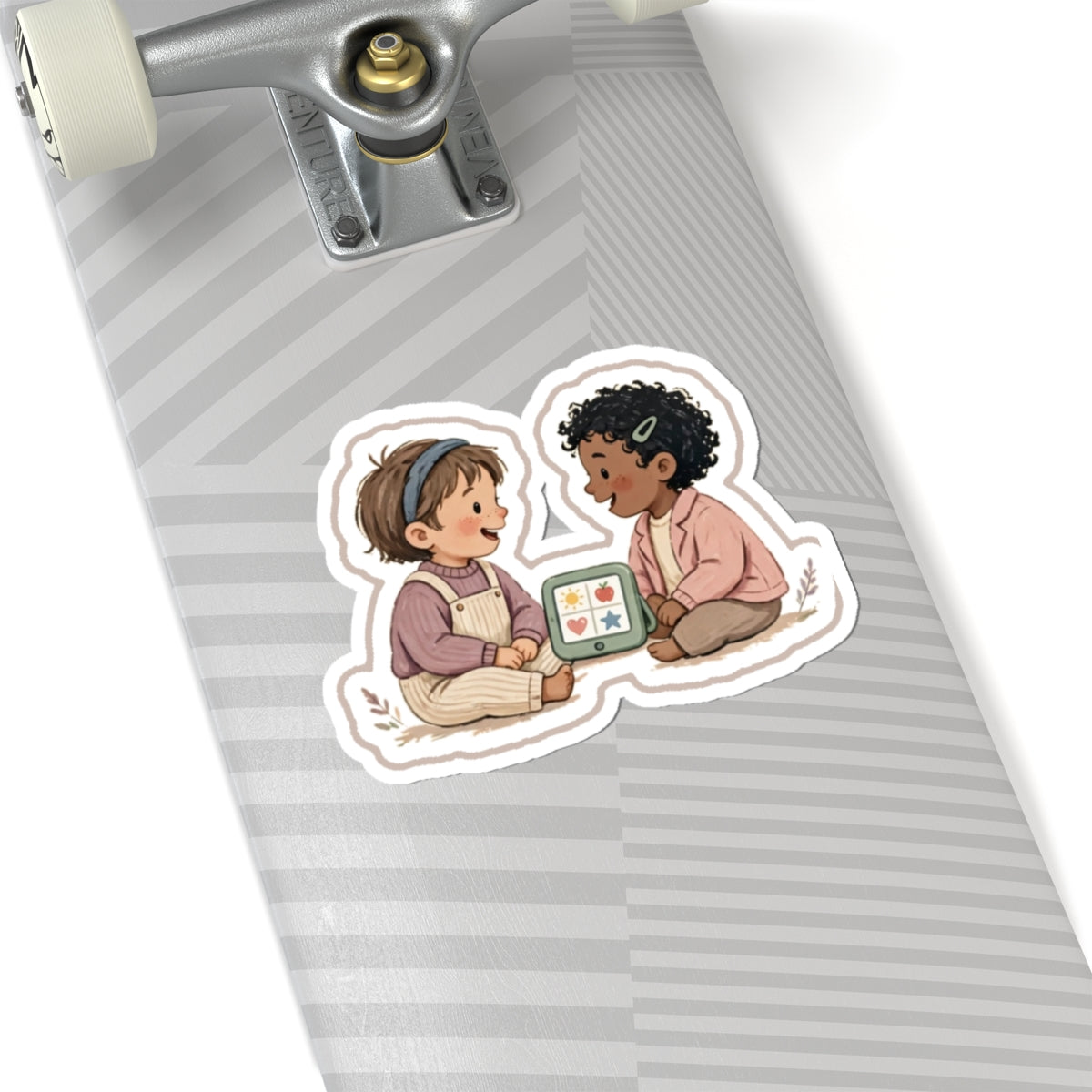 AAC Chat Kiss-Cut Sticker