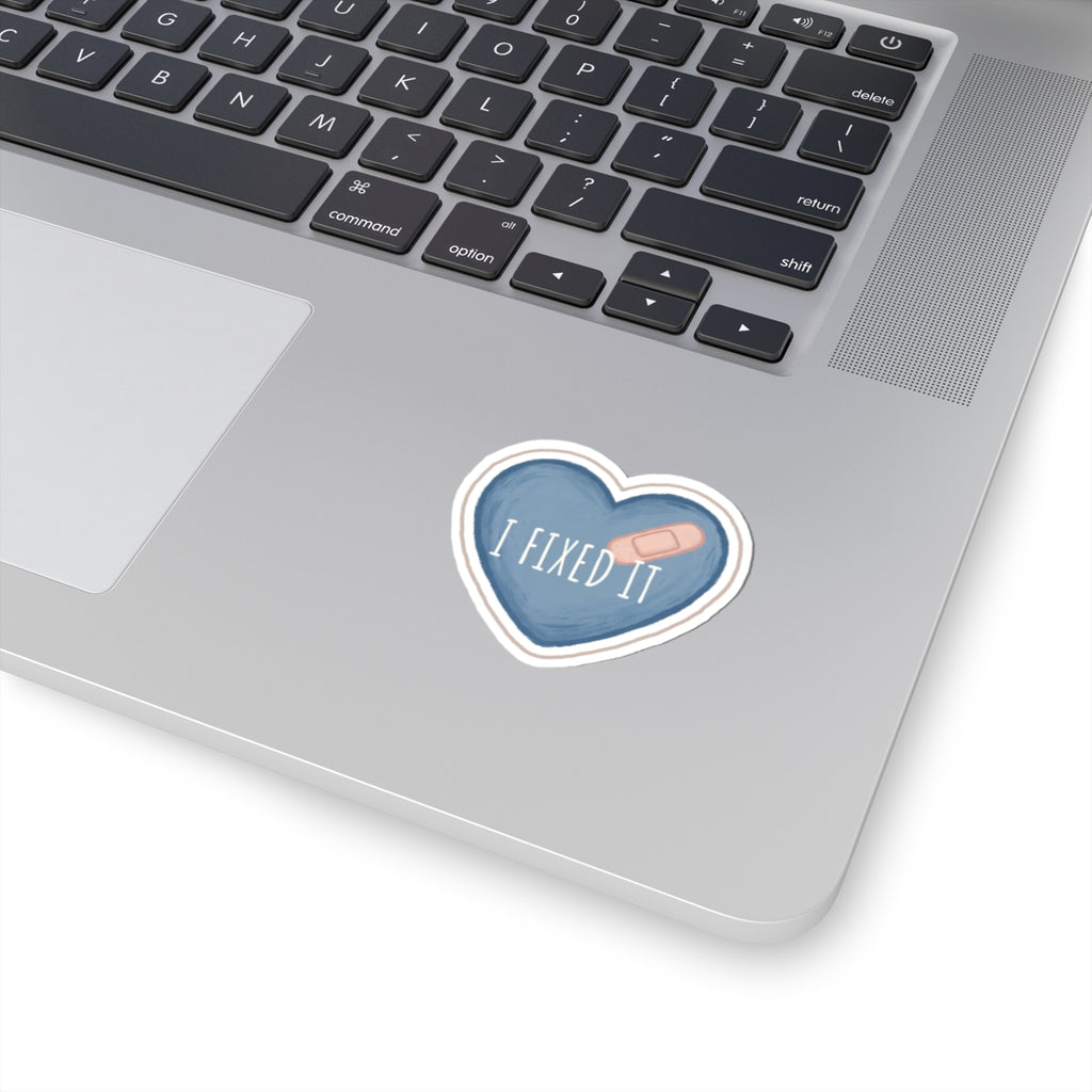 Fixed Kiss-Cut Sticker
