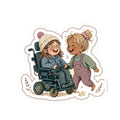 Power Chair Kiss-Cut Sticker