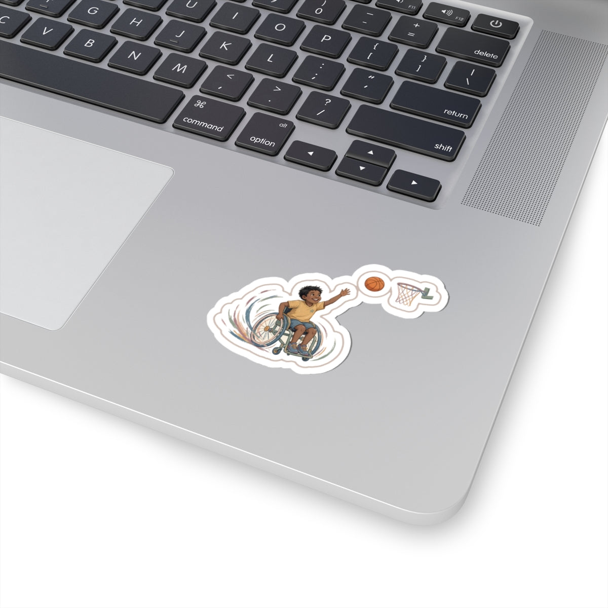 Basketball Kiss-Cut Sticker