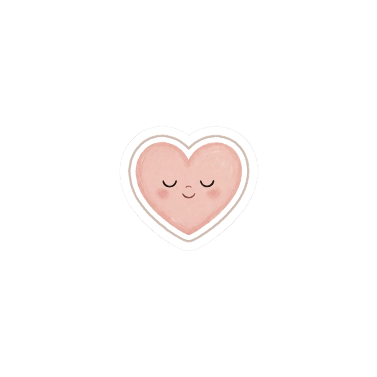 Calm Heart Kiss-Cut Sticker