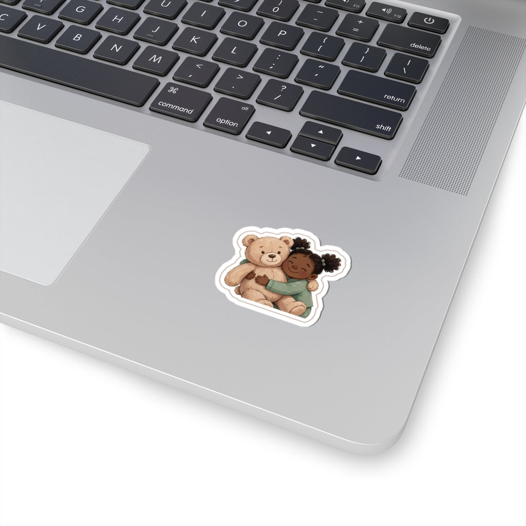 Bear Hug Kiss-Cut Sticker