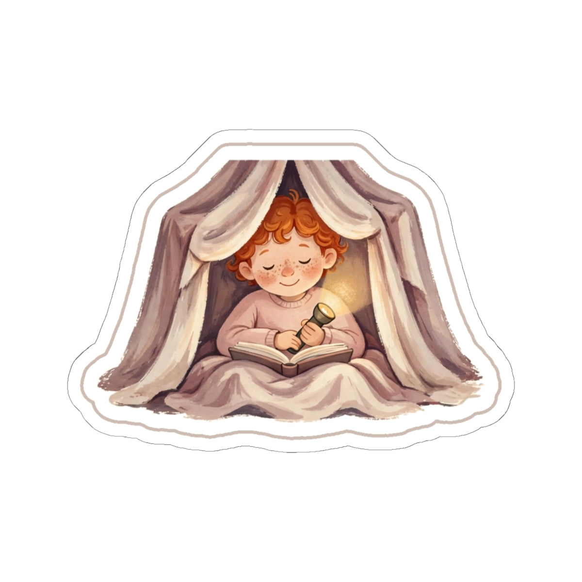 Blanket Fort Kiss-Cut Sticker