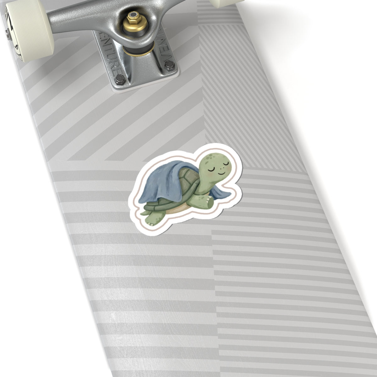 Turtle Blanket Kiss-Cut Sticker