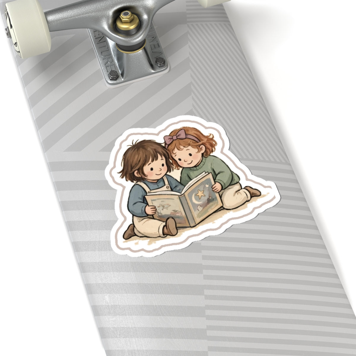 Reading Kiss-Cut Sticker