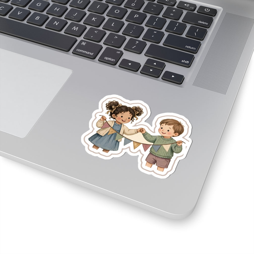 Welcome Banner Kiss-Cut Sticker