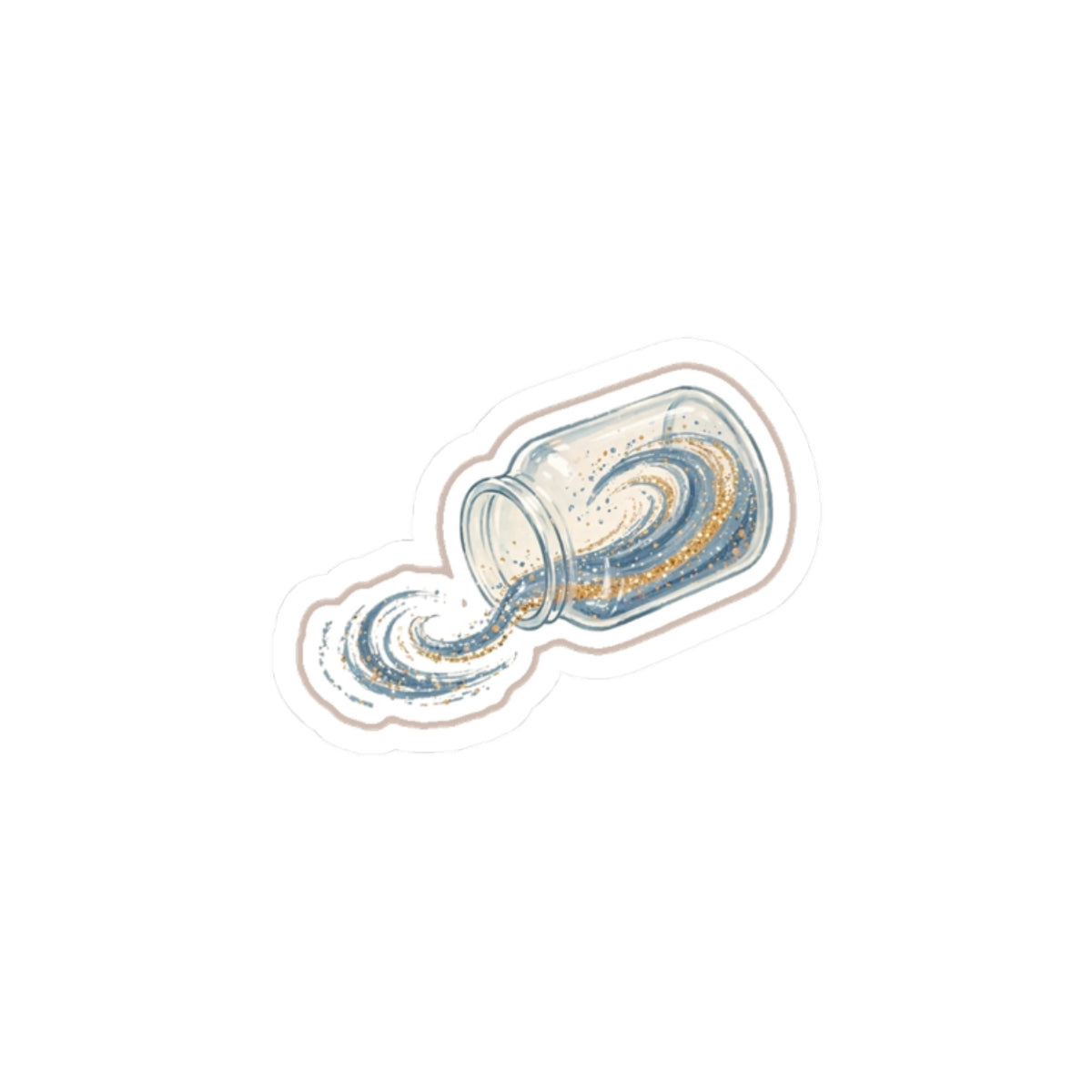 Calm Jar Kiss-Cut Sticker
