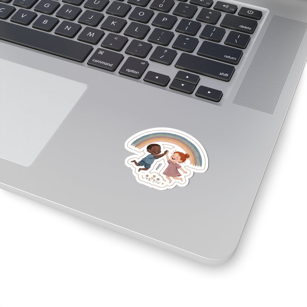 Friends Rainbow Kiss-Cut Sticker