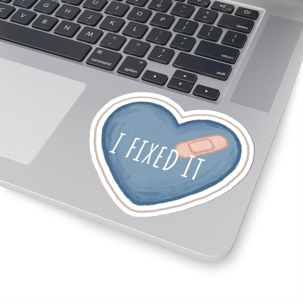 Fixed Kiss-Cut Sticker