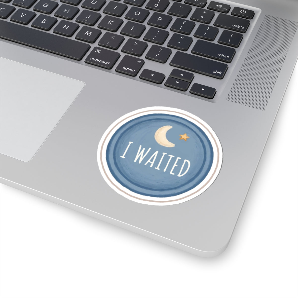 Waited Kiss-Cut Sticker