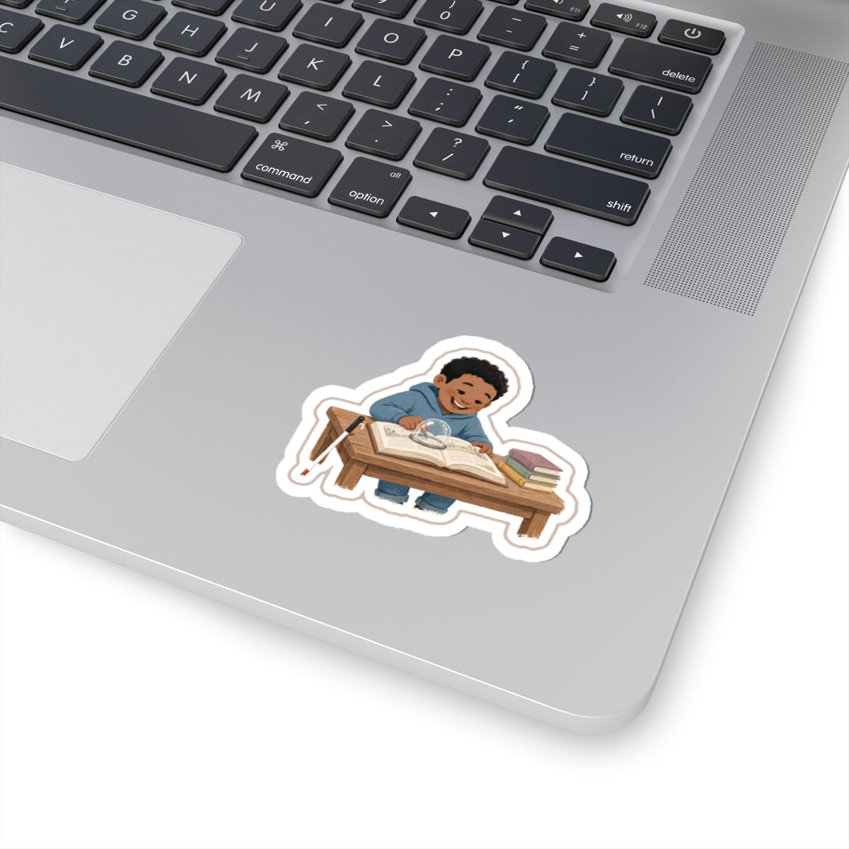 Cane Reading Kiss-Cut Sticker