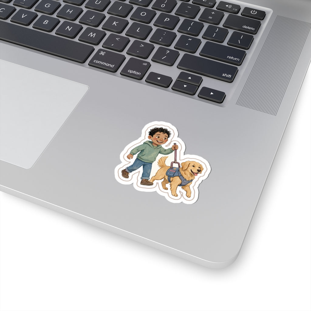 Service Dog Kiss-Cut Sticker