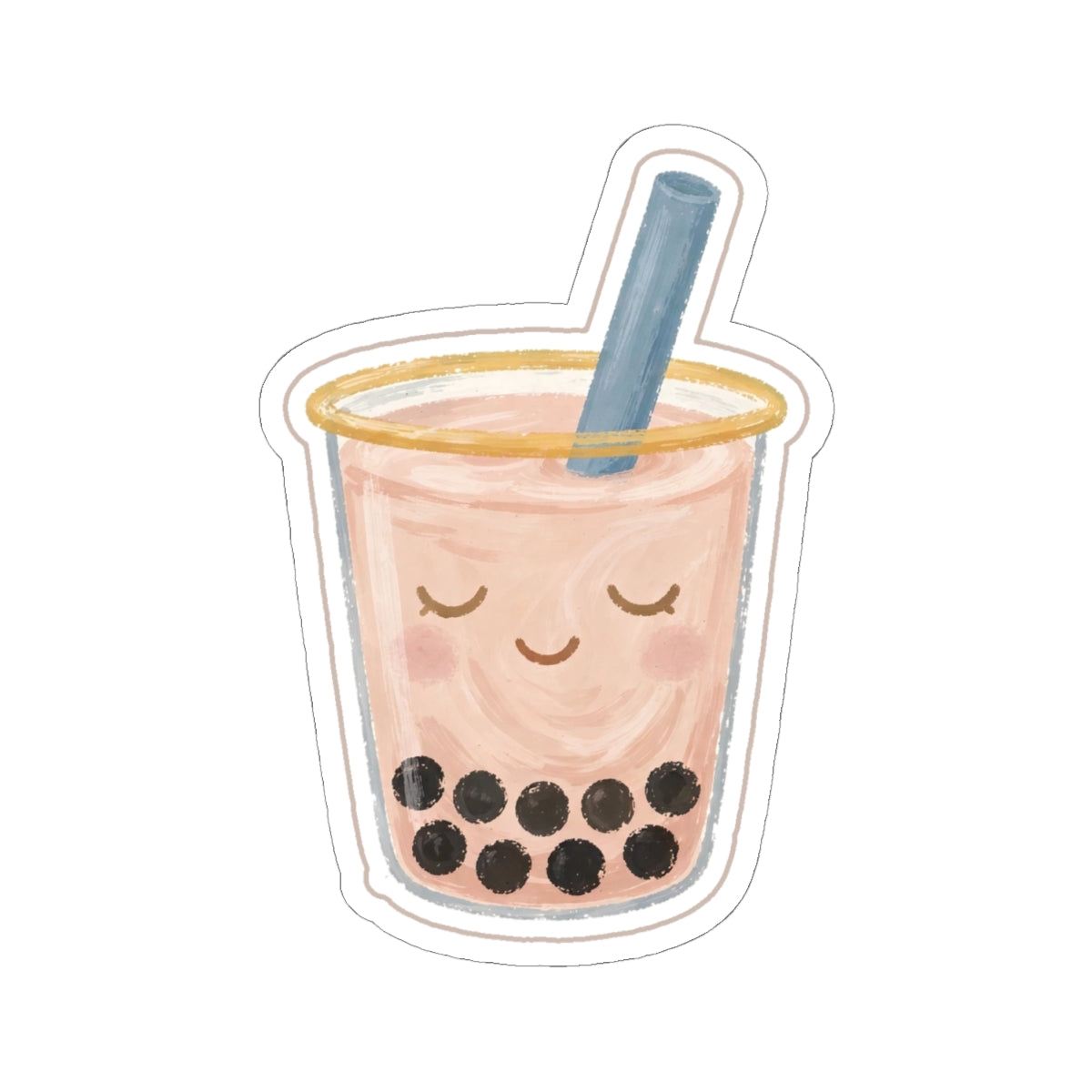 Boba Kiss-Cut Sticker