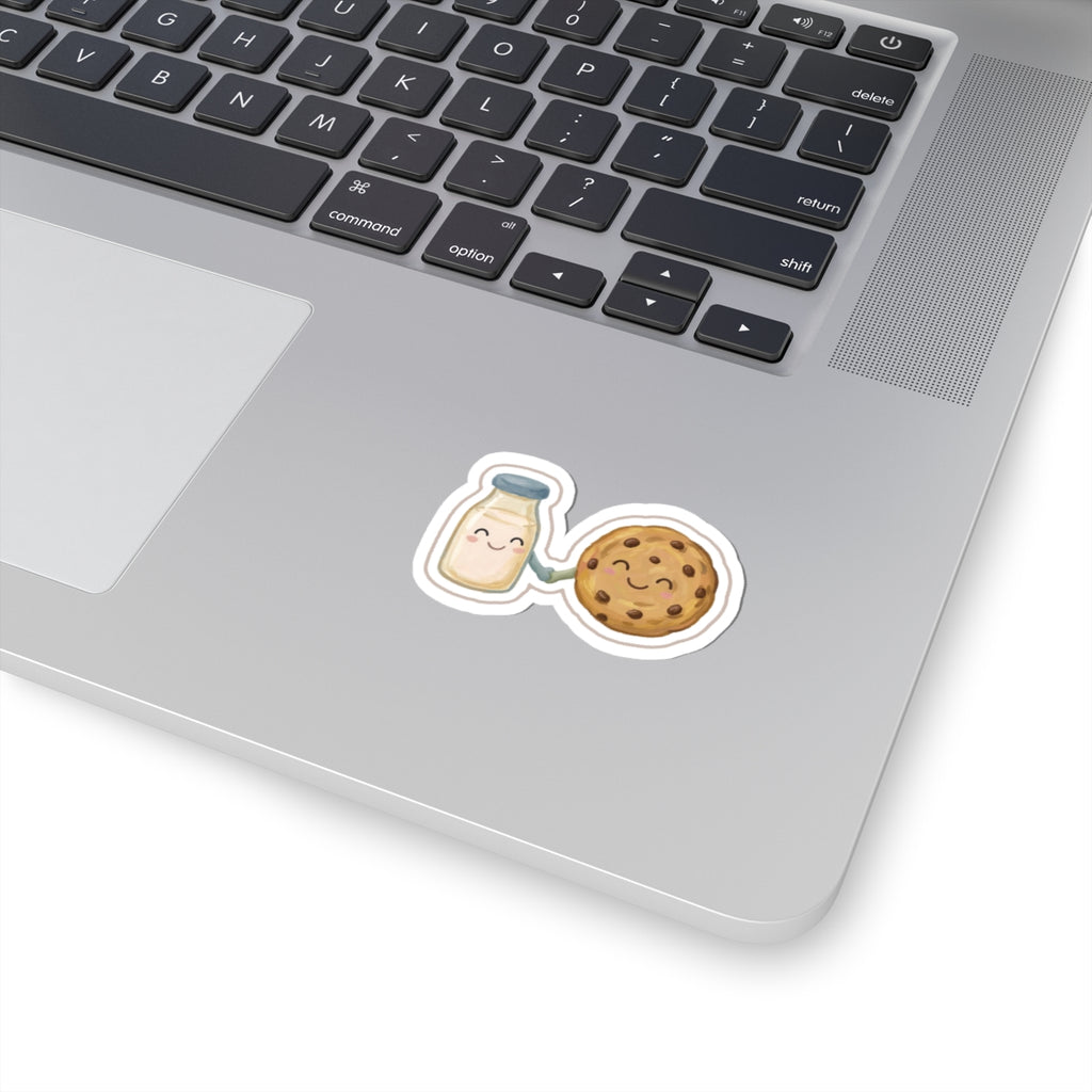 Milk and Cookie Kiss-Cut Sticker