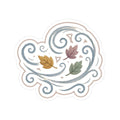 Wind Leaves Kiss-Cut Sticker