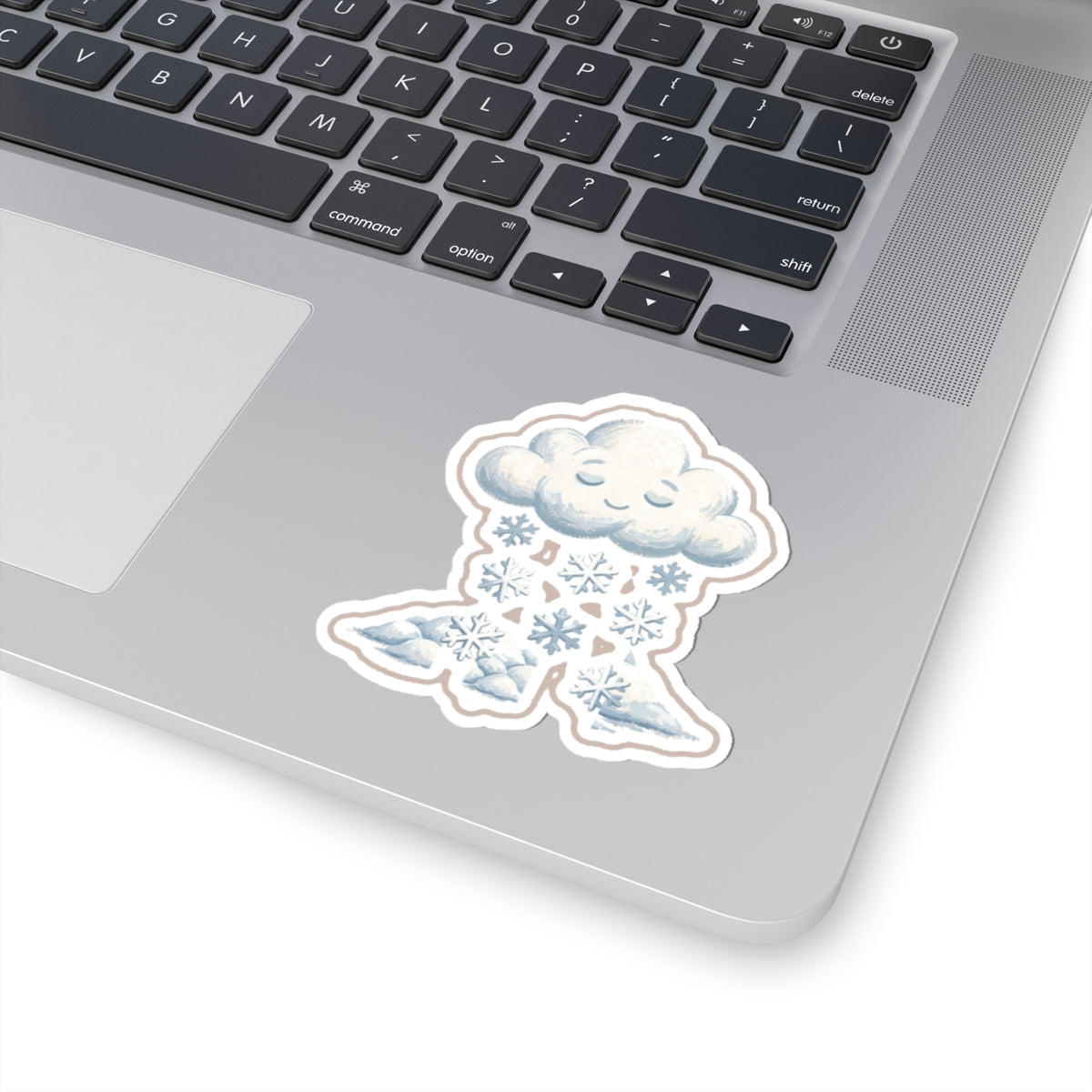 Snowy Kiss-Cut Sticker