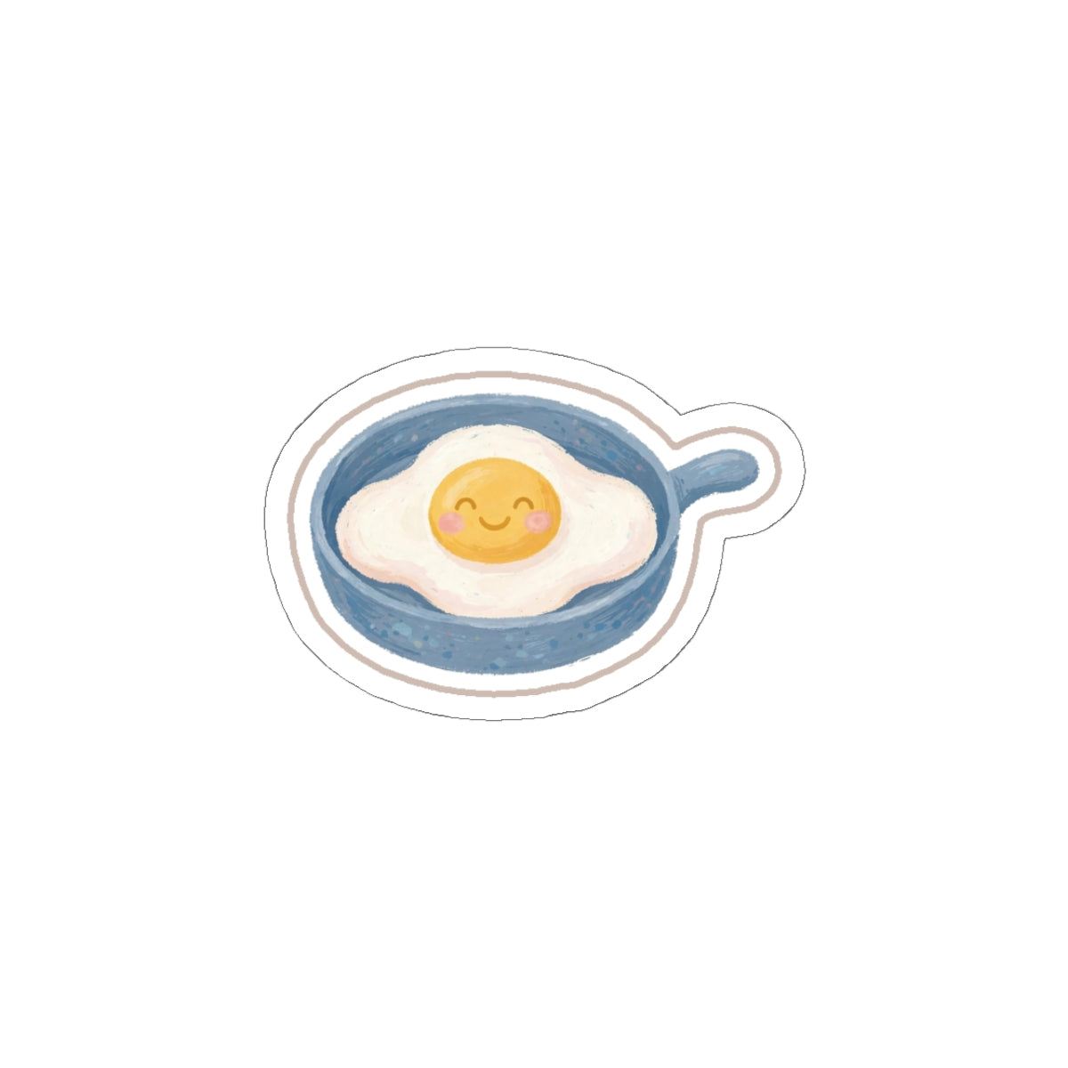 Egg Pan Kiss-Cut Sticker