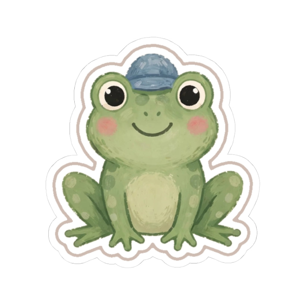 Frog Kiss-Cut Sticker