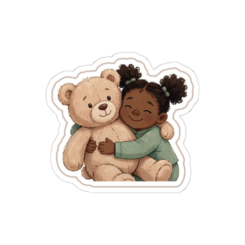 Bear Hug Kiss-Cut Sticker