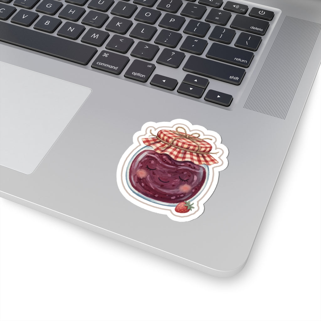 Jam Jar Kiss-Cut Sticker