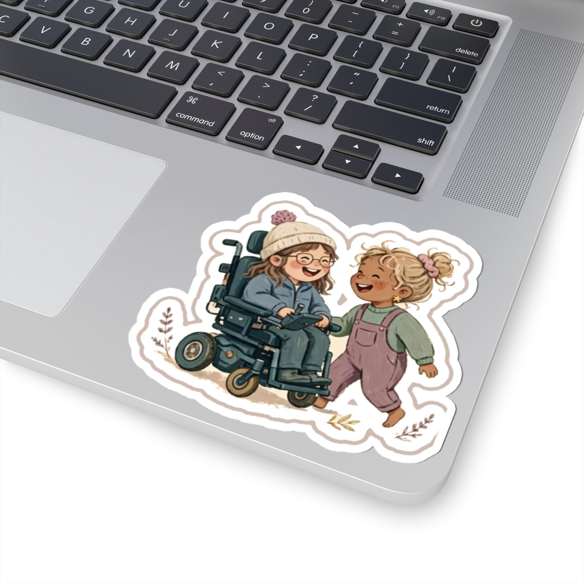Power Chair Kiss-Cut Sticker