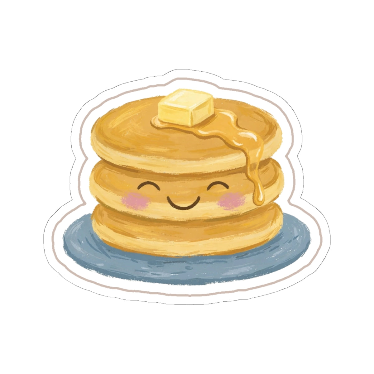 Pancakes Kiss-Cut Sticker