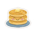 Pancakes Kiss-Cut Sticker