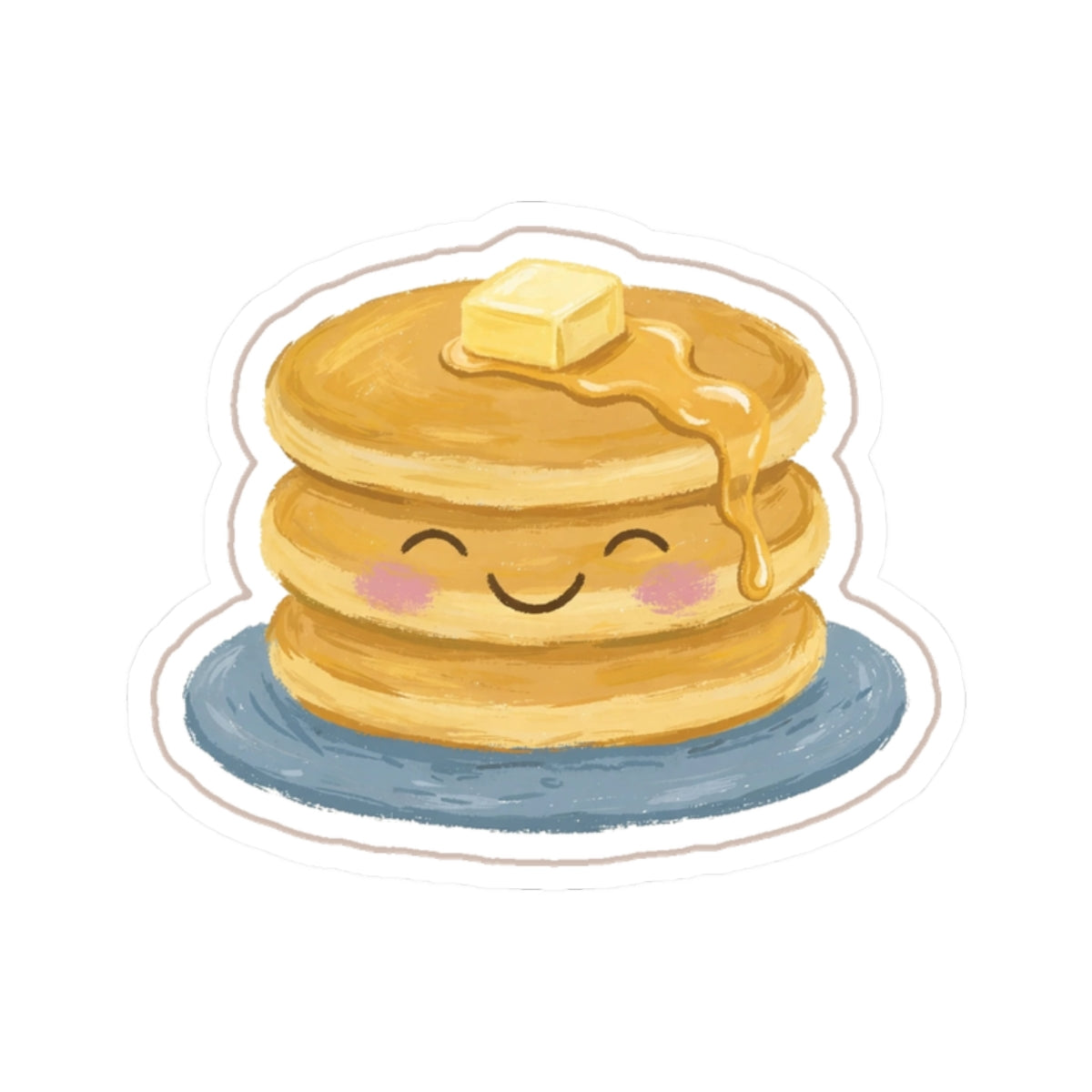 Pancakes Kiss-Cut Sticker