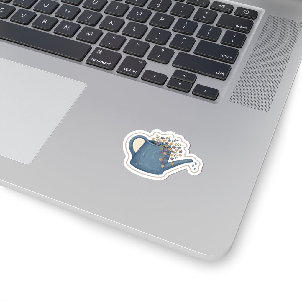 Watering Can Kiss-Cut Sticker