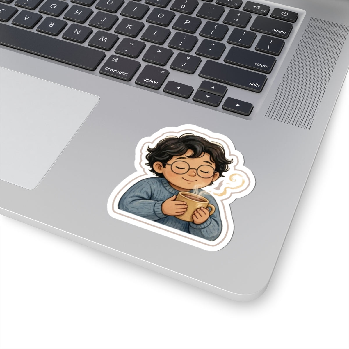 Cozy Cocoa Kiss-Cut Sticker