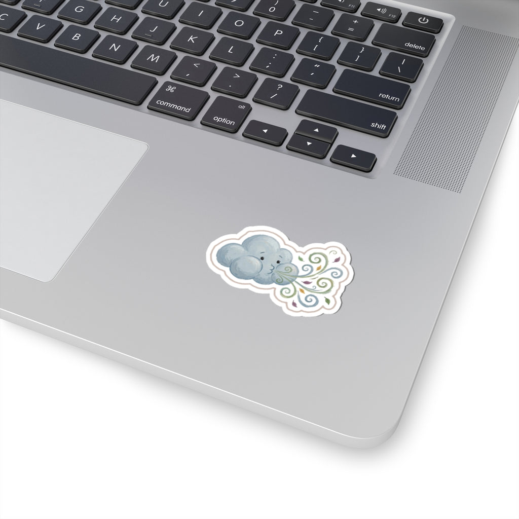 Windy Kiss-Cut Sticker