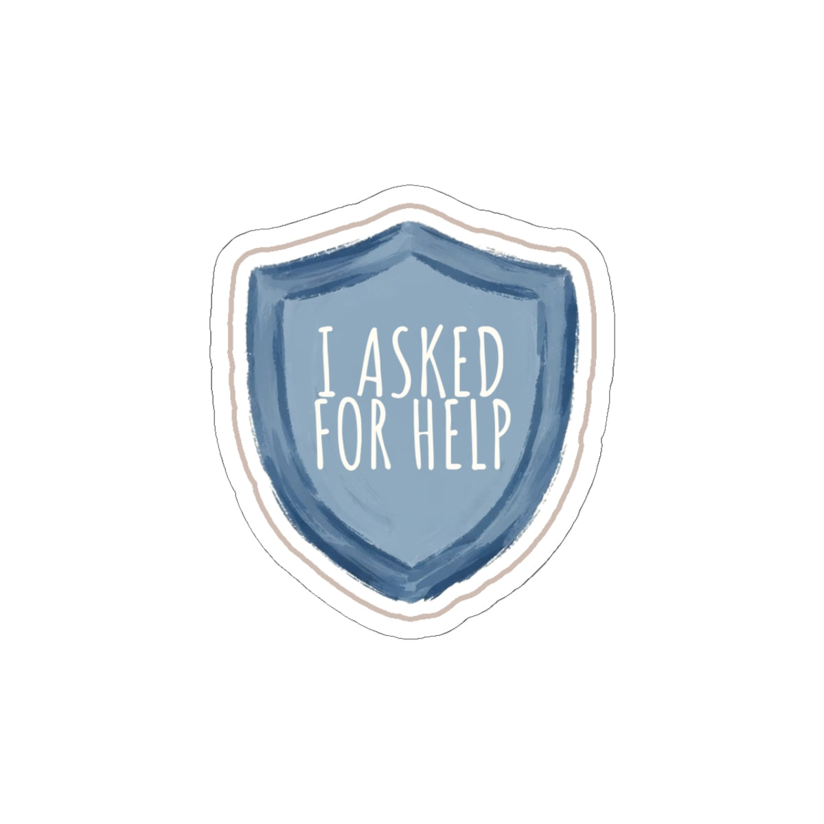 Asked Kiss-Cut Sticker