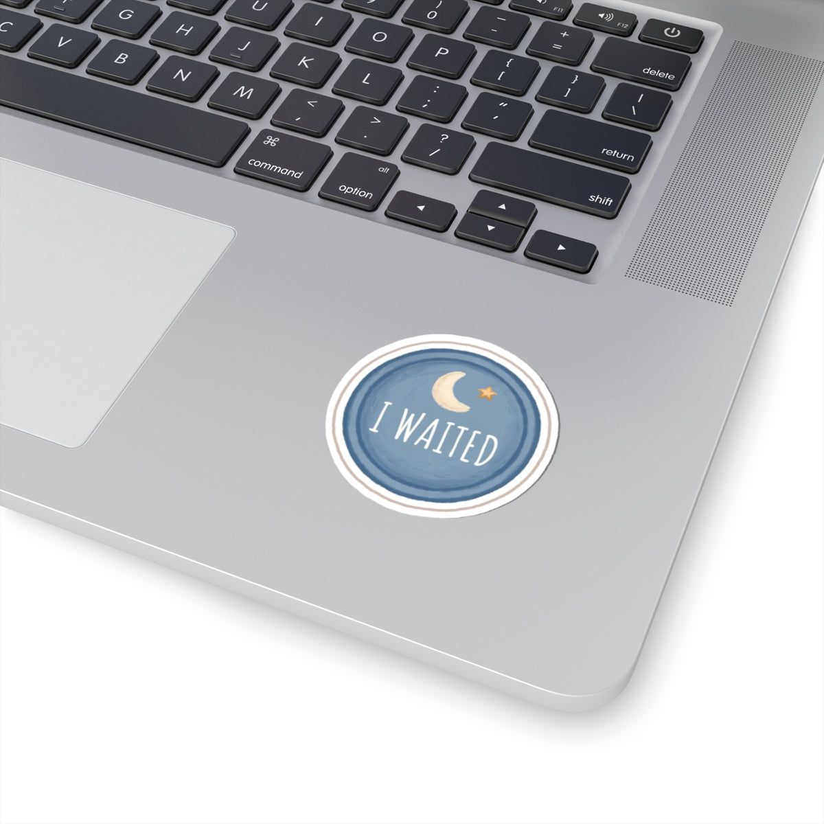 Waited Kiss-Cut Sticker