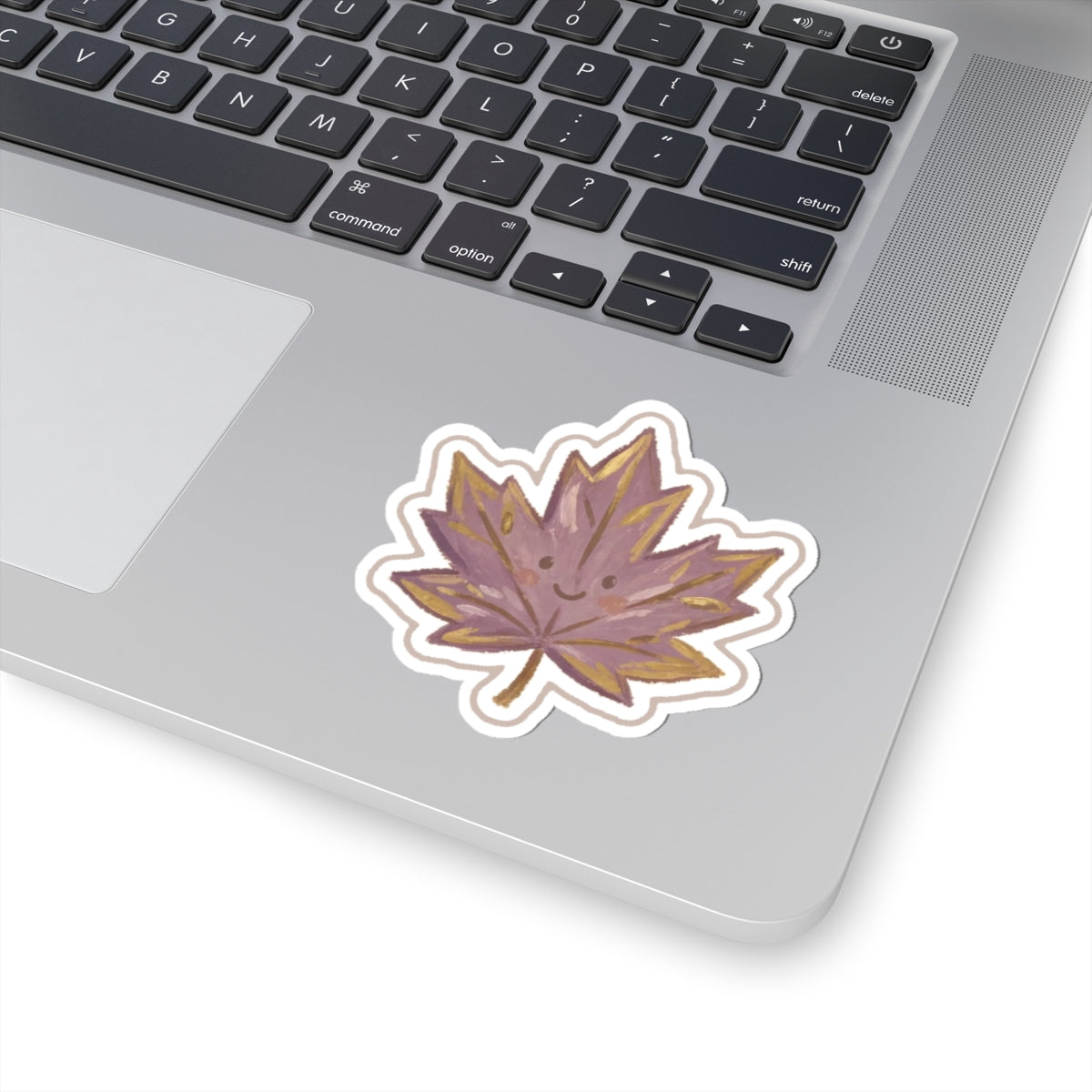 Autumn Leaf Kiss-Cut Sticker