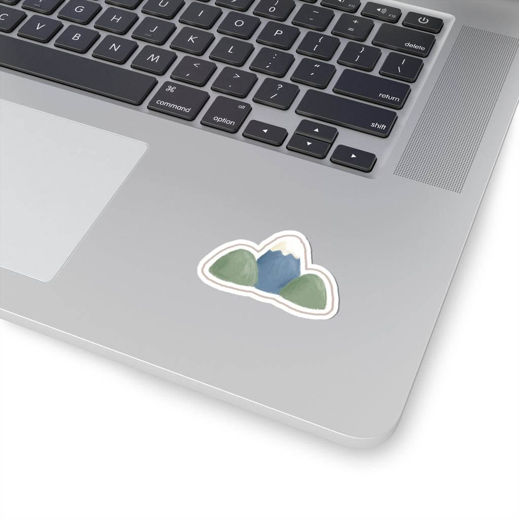 Mountain Kiss-Cut Sticker