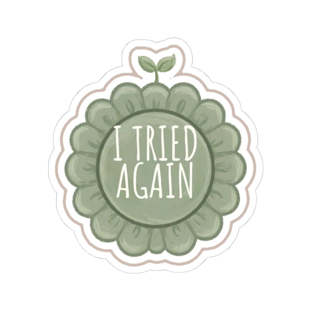 Tried Kiss-Cut Sticker