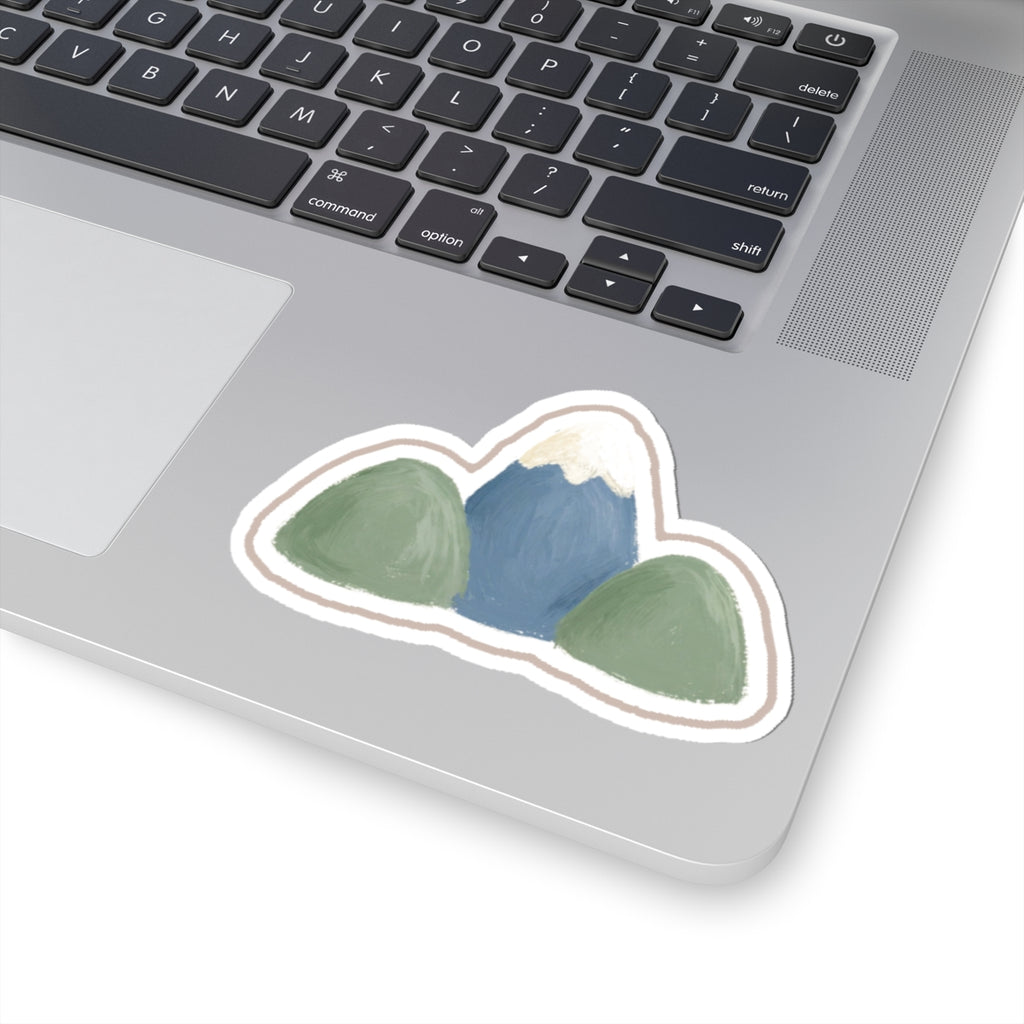 Mountain Kiss-Cut Sticker