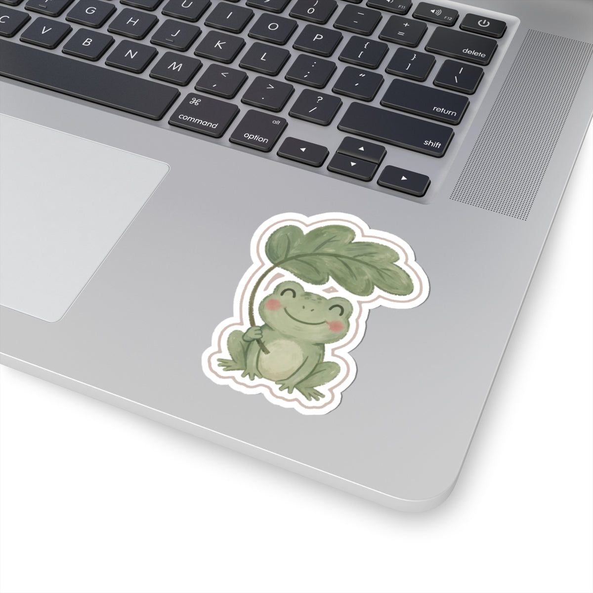Garden Frog Kiss-Cut Sticker