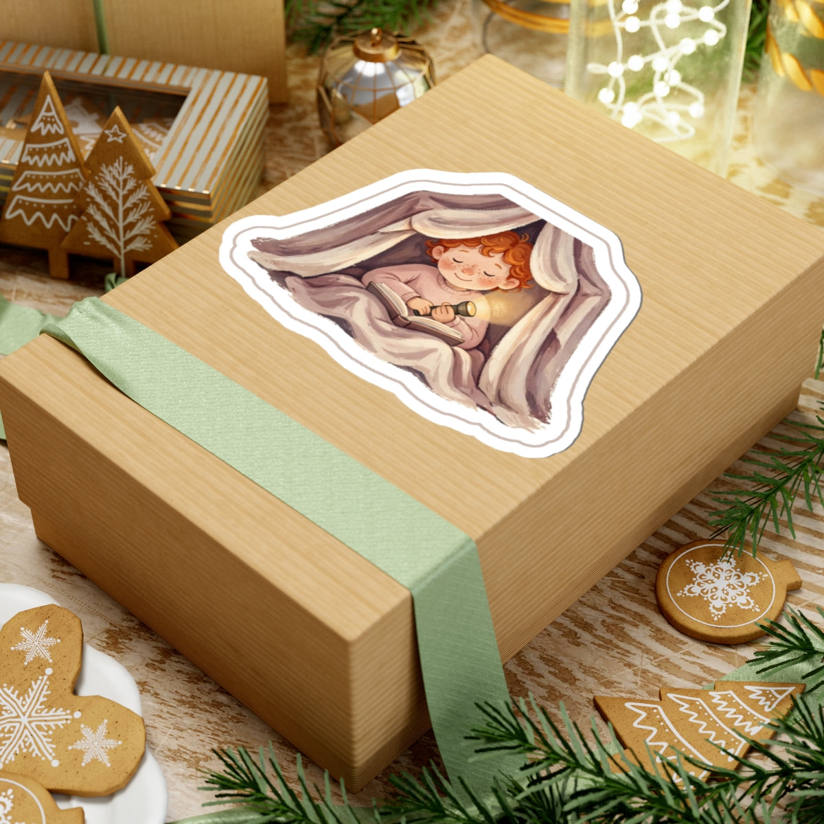 Blanket Fort Kiss-Cut Sticker