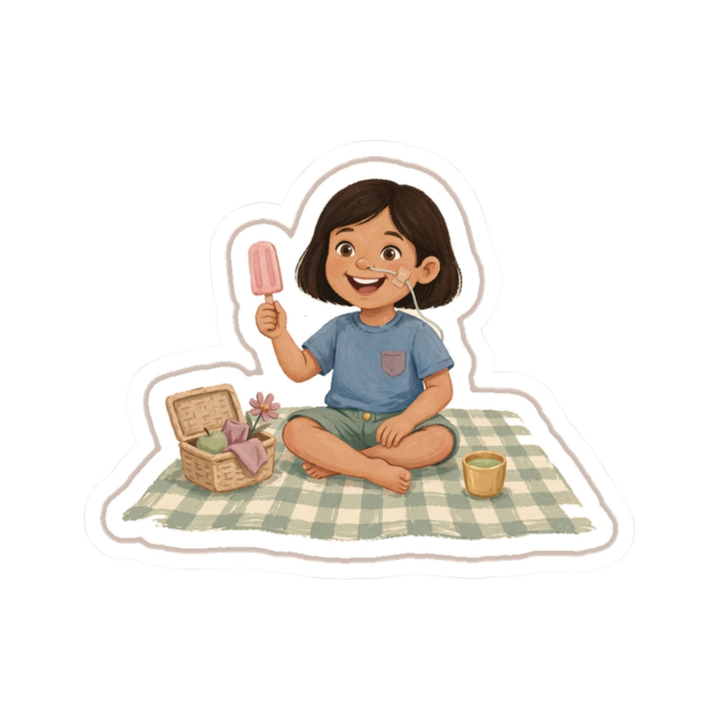 NG Picnic Kiss-Cut Sticker